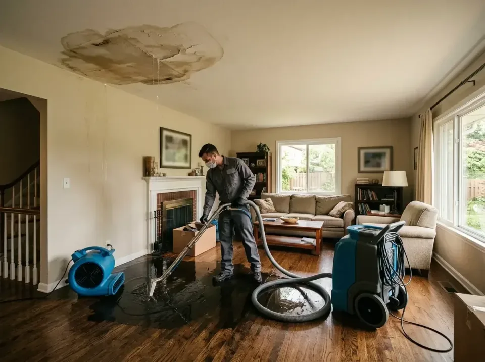 attic-pipe-burst-ceiling-drip-008 — frequently asked questions, Water Damage Restoration & Carpet Care in Chalco, NE